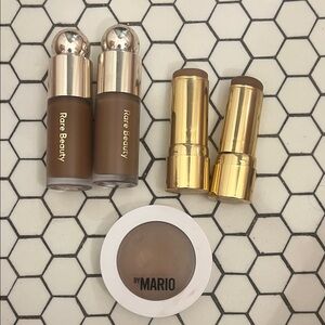 Rare Beauty, Merit, and Makeup By Mario Bronzer